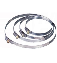 Schlauchbriede zu Abgasschlauch &amp;#216; 100 mm