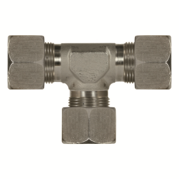 Schneidringverschraubung Typ T, Edelstahl 12 mm L