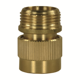 Wasserschnellkupplung 3/4" AG Messing, flachdichtend