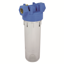 Wasserfilter Kunststoff 2-teilig, gr&amp;#252;n, 3/4&amp;quot; IG, ohne Filtereins&amp;#228;tze