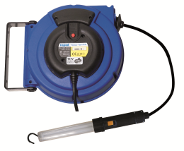 Kabelaufroller Modell 0.15.05-L mit Stableuchte 11 W