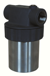 Oel-Vorfilter f&amp;#252;r AOS 1010/1020 Typ &amp;#214;VF 25-Alu