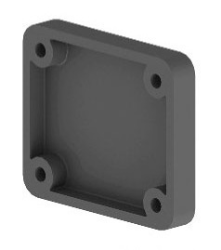 Distansst&amp;#252;ck f&amp;#252;r Druckluftsteckdose R-75280 + R-75281 Dicke: 10 mm