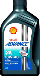 Shell Advance 4T Ultra 10W-40 Motorrad&amp;#246;l