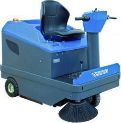 Kehrsaugmaschine Star 1-106 E, Arbeitsbreite 90 cm mit Seitenbesen, Aufsitzger&amp;#228;t