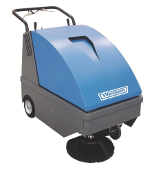 Kehrsaugmaschine Star 2-85 B, Arbeitsbreite 85 cm mit Seitenbesen, Motorbetrieben