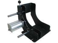 Pneumatische Vorderradspannvorrichtung zu Motorradhebeb&amp;#252;hne Modell 12541/3