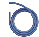 PVC Gewebeschlauch blau DN 09, per Meter