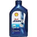 Shell Advance 4T AX7 15W-50 Motorradöl