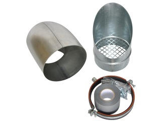 Wandausblasset, &amp;#216; 250 mm.