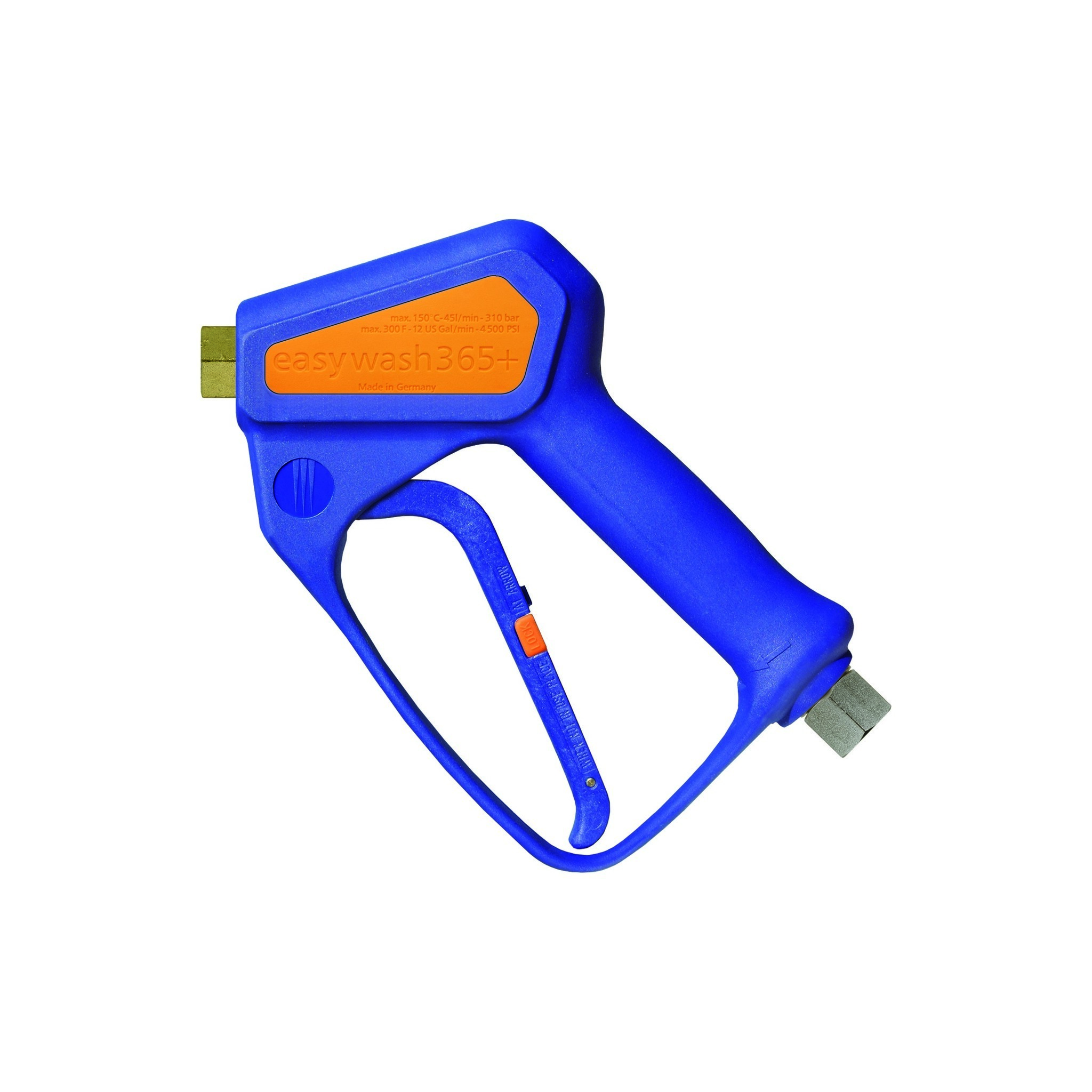 Hochdruckspritzpistole easywash365+ blau, Weep, LTF mit orangem Hebel