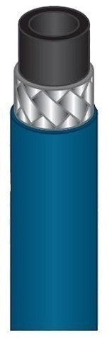 Hochdruckschlauch blau DN 06, 1SN, per Meter