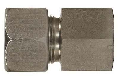 Schneidringverschraubung Typ GAI Stahl verzinkt 15x1/2" IG L