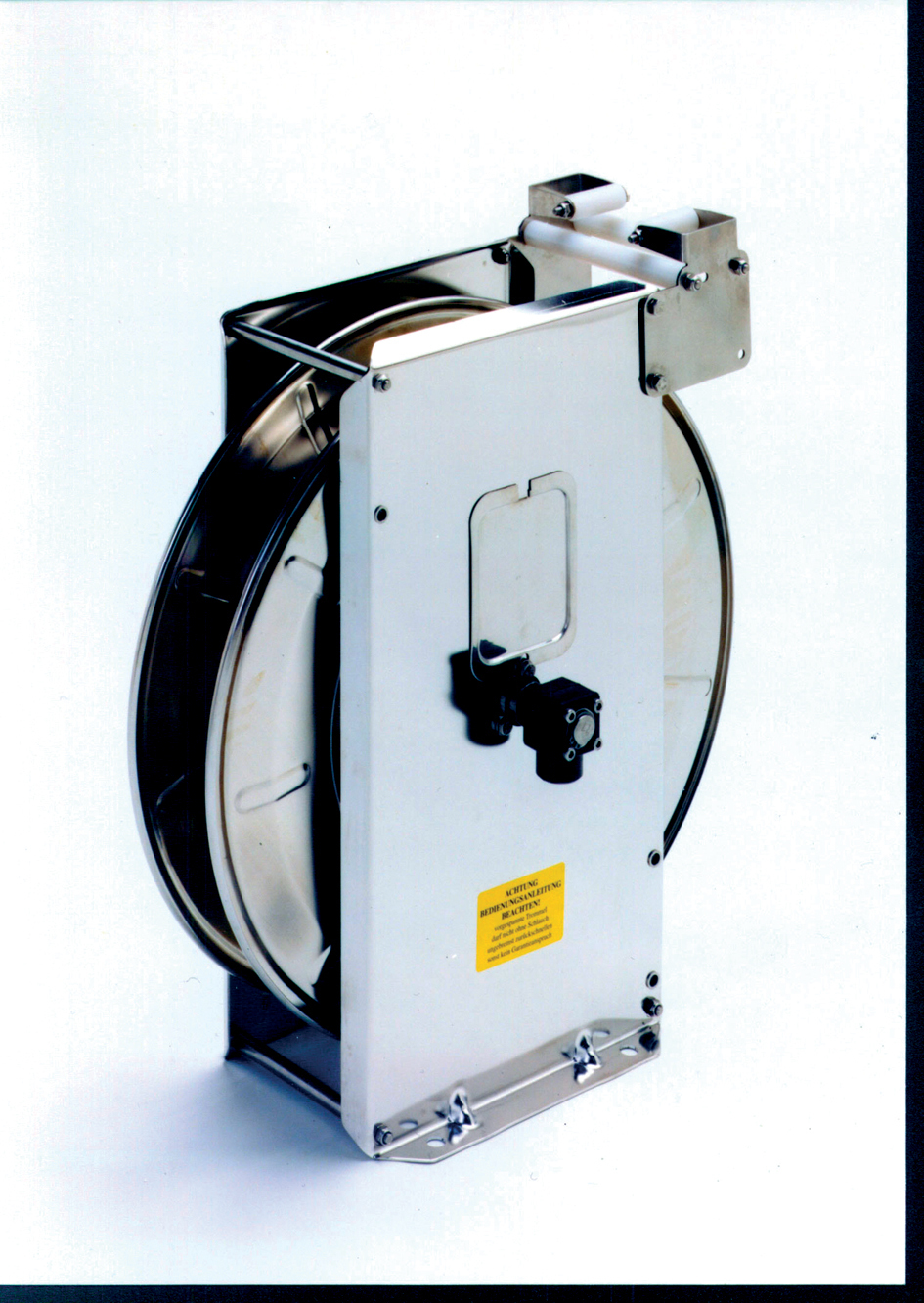 Hochdruck-Schlauchaufroller ST20/12e, 1/2&amp;quot; IG - 1/2&amp;quot; IG, f&amp;#252;r 17 m Schlauch 20.0 mm &amp;#216;