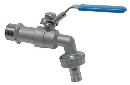 Fasskugelhahn, Edelstahl 1&amp;quot; AG