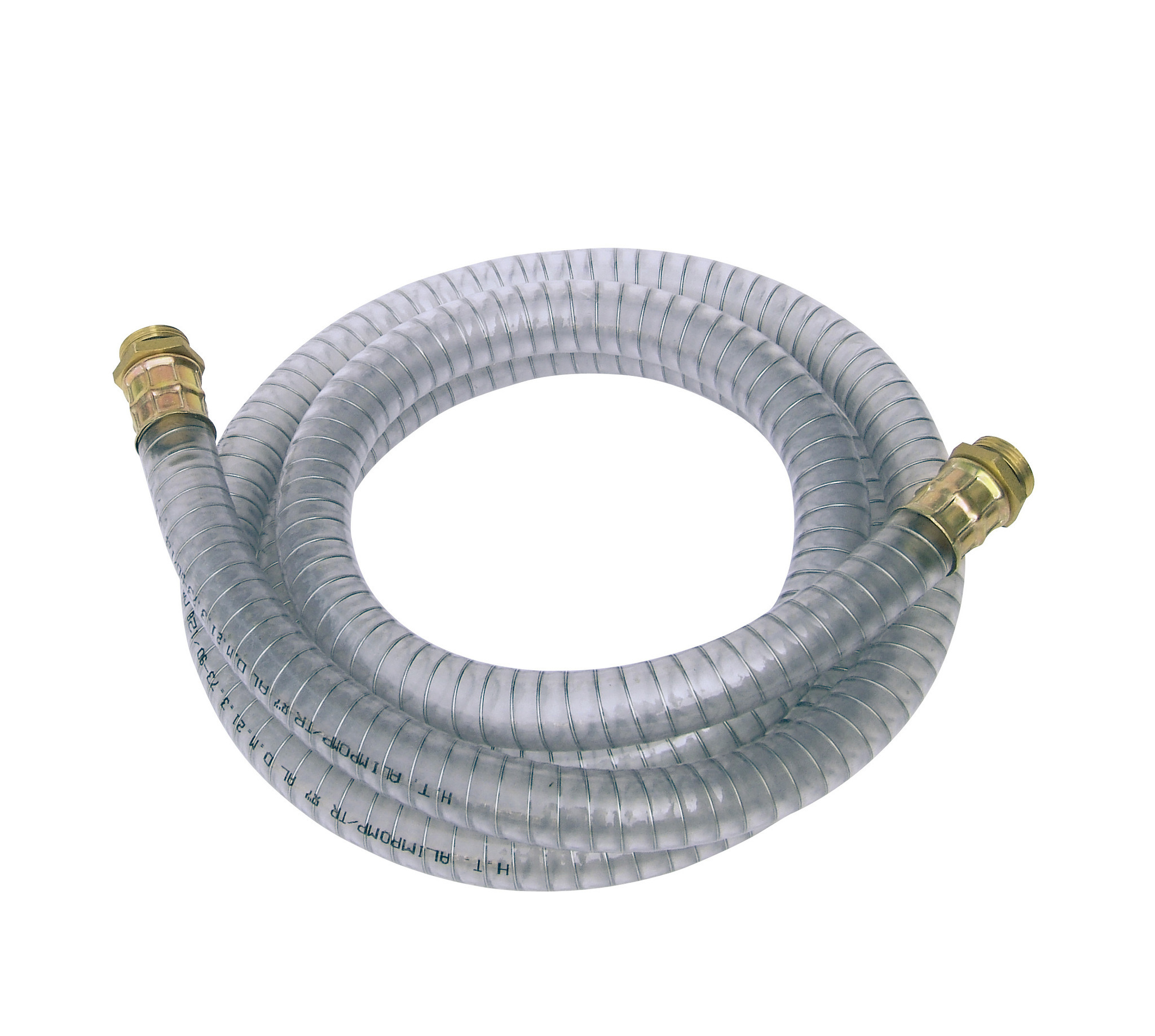 Saugschlauch transparent mit Fussventil und Filter DN 25, 4 m 1&amp;quot; AG