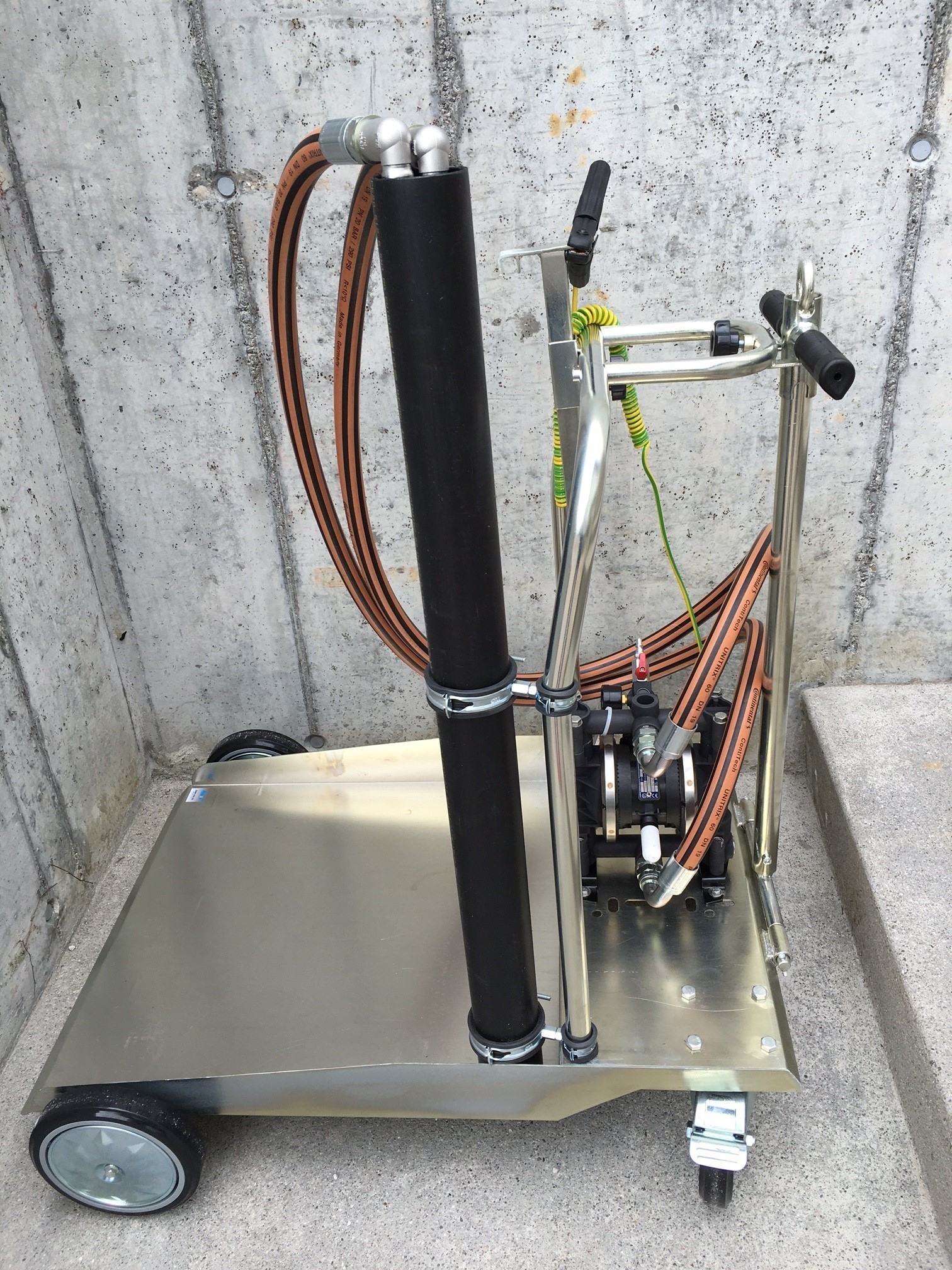 Benzin und Diesel-Absauger mobile Ausf&amp;#252;hrung Mod. BAW 200 D