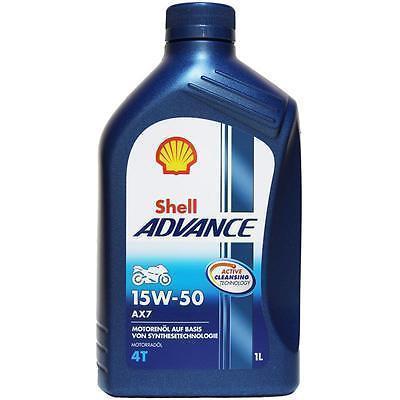 Shell Advance 4T AX7 15W-50 Motorrad&amp;#246;l