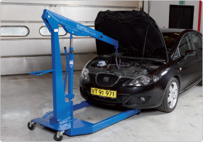 Werkstattkran hydraulisch f&amp;#252;r Werkst&amp;#228;tten und Industrie, 2,0 t