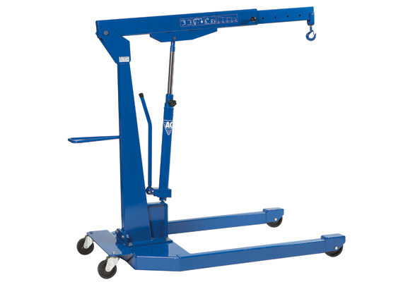 Werkstattkran hydraulisch f&amp;#252;r Werkst&amp;#228;tten und Industrie, 2,5 t