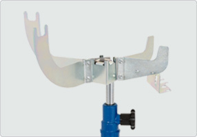 Universalhalterung mit Auffangwanne passend f&amp;#252;r die meisten Getriebeheber