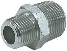 Doppelnippel 1/4&amp;quot; BSPT AG - 3/8&amp;quot; BSPT AG MV