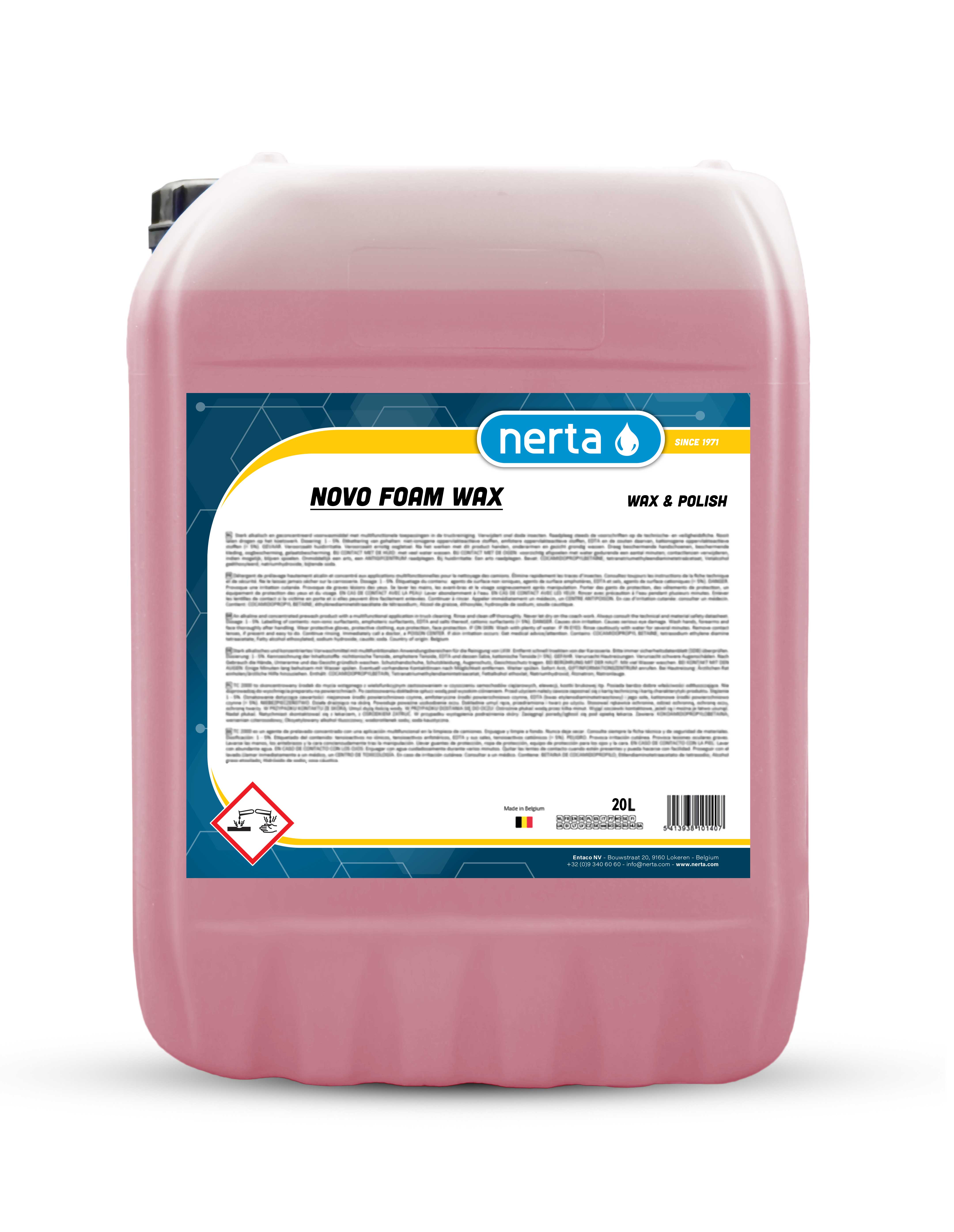 Nerta Novo Foam Wax 20 L