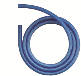 PVC Gewebeschlauch blau DN 09, per Meter