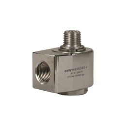 Drehgelenk 90&amp;#176; Modell 365 MM 1/4&amp;quot; AG BSP - 3/8&amp;quot; IG NPT