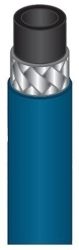 Hochdruckschlauch blau DN 06, 1SN, per Meter