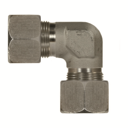 Schneidringverschraubung Typ W, Edelstahl 08 mm, 90&amp;#176; L