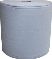 Wipex Putzpapier Blue Tech 2-lagig, blau, Recycling, Blattgrösse B: 22, L: 36 cm