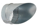 Wandausblas mit Vogelschutzgitter &#216; 315