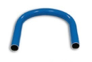 Druckluftrohr Bogen 180&#176; Aluminium blau, Typ DN 22x19