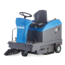 Kehrsaugmaschine Star 1-100 B, Arbeitsbreite 110 cm mit 2 Seitenbesen, Aufsitzger&#228;t