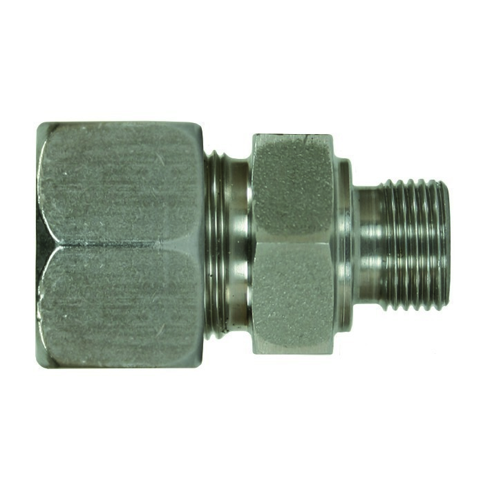 Einschraub-Verschraubung Typ GE gerade, Edelstahl 10x1/4&amp;quot; AG L