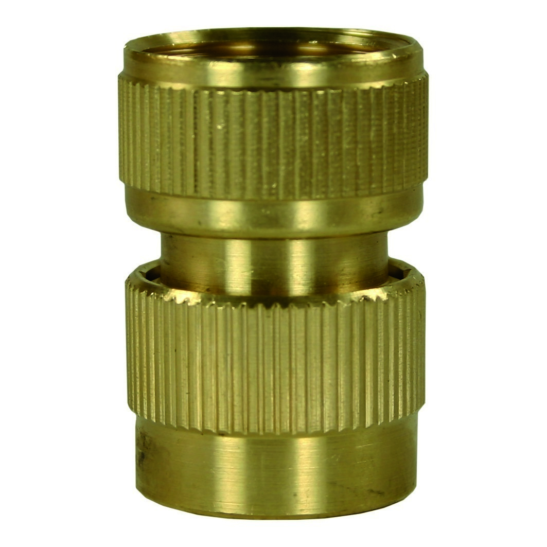 Wasserschnellkupplung 3/4&amp;quot; IG Messing mit Flachdichtung