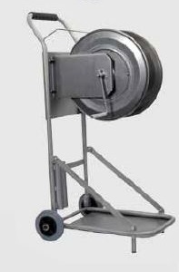 Fahr-Wagen f&amp;#252;r Schlauchaufroller Edelstahl Typ STKI 01 und 02