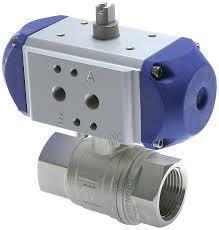 Kugelhahn 1 1/2&amp;quot; IG-IG mit pneumatischem Antrieb