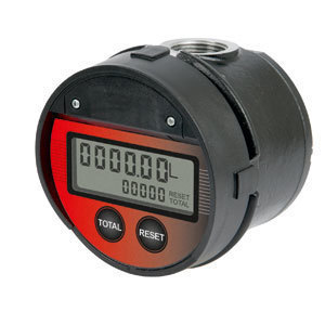 Einbauz&amp;#228;hler Modell LCD 18 U, 3/4&amp;quot; IG, f&amp;#252;r Schmierstoffe