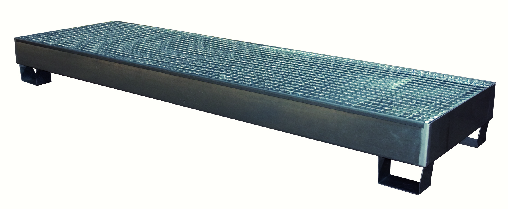 Auffangwanne Modell W11 H 3x200 lt Fass mit F&amp;#252;ssen