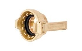 Tankwagenkupplung 2&amp;quot; Spannring Messing