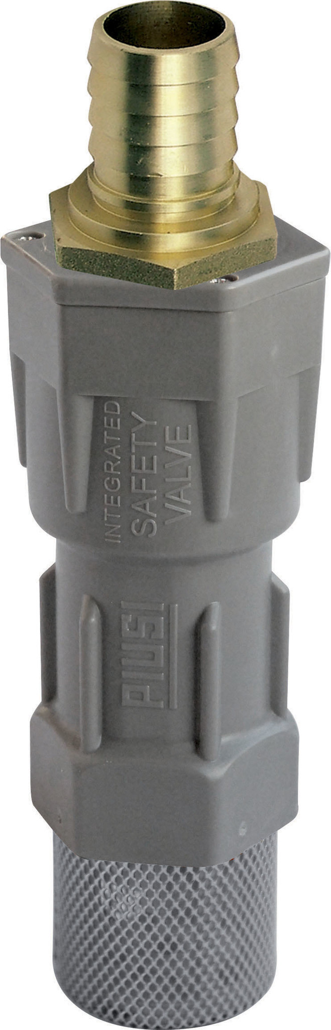 Saugschlauch transparent mit Fussventil und Filter DN 25, 1,6 m 1&amp;quot; AG