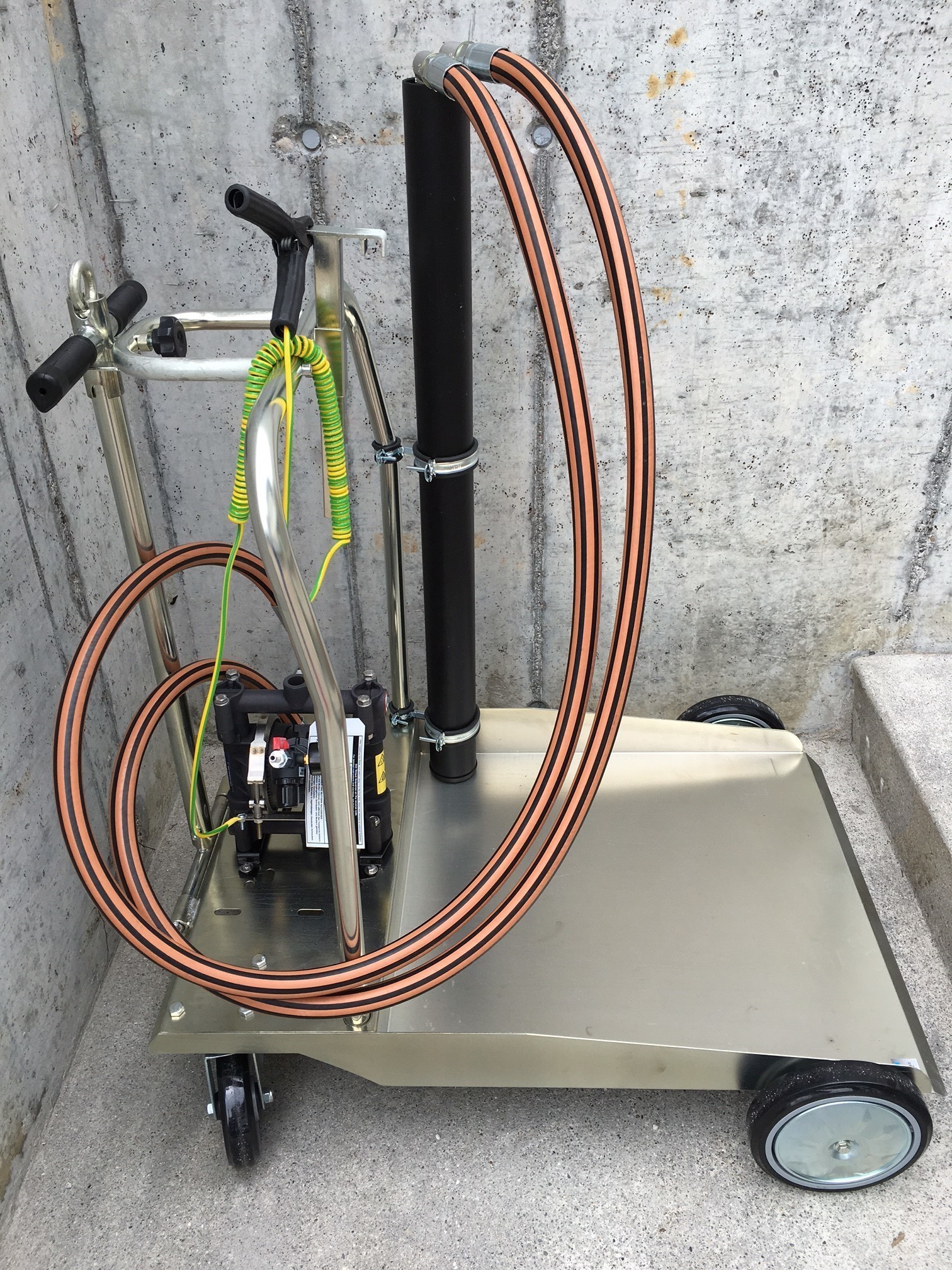 Benzin und Diesel-Absauger mobile Ausf&amp;#252;hrung Mod. BAW 200 D