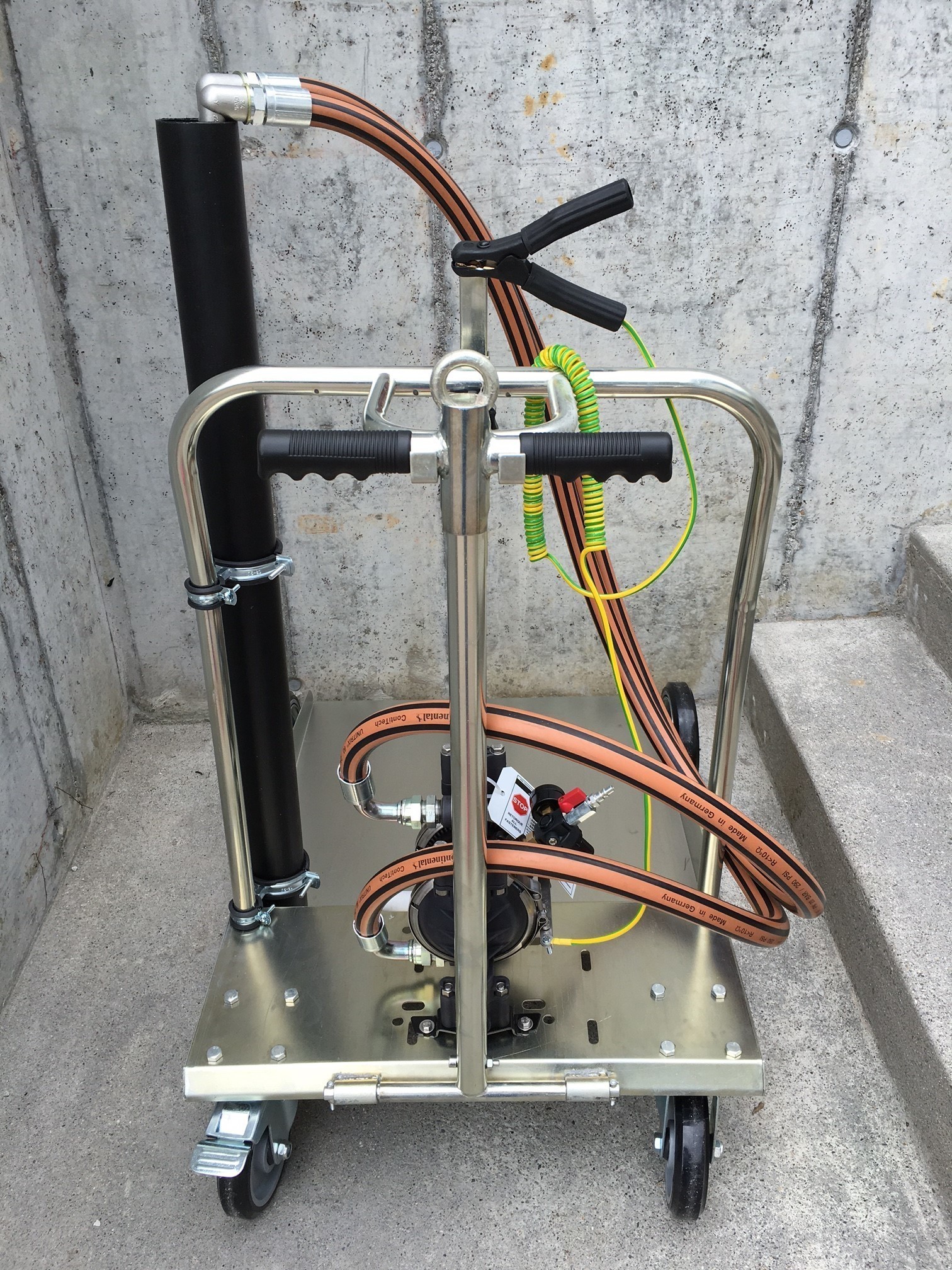 Benzin und Diesel-Absauger mobile Ausf&amp;#252;hrung Mod. BAW 200 D