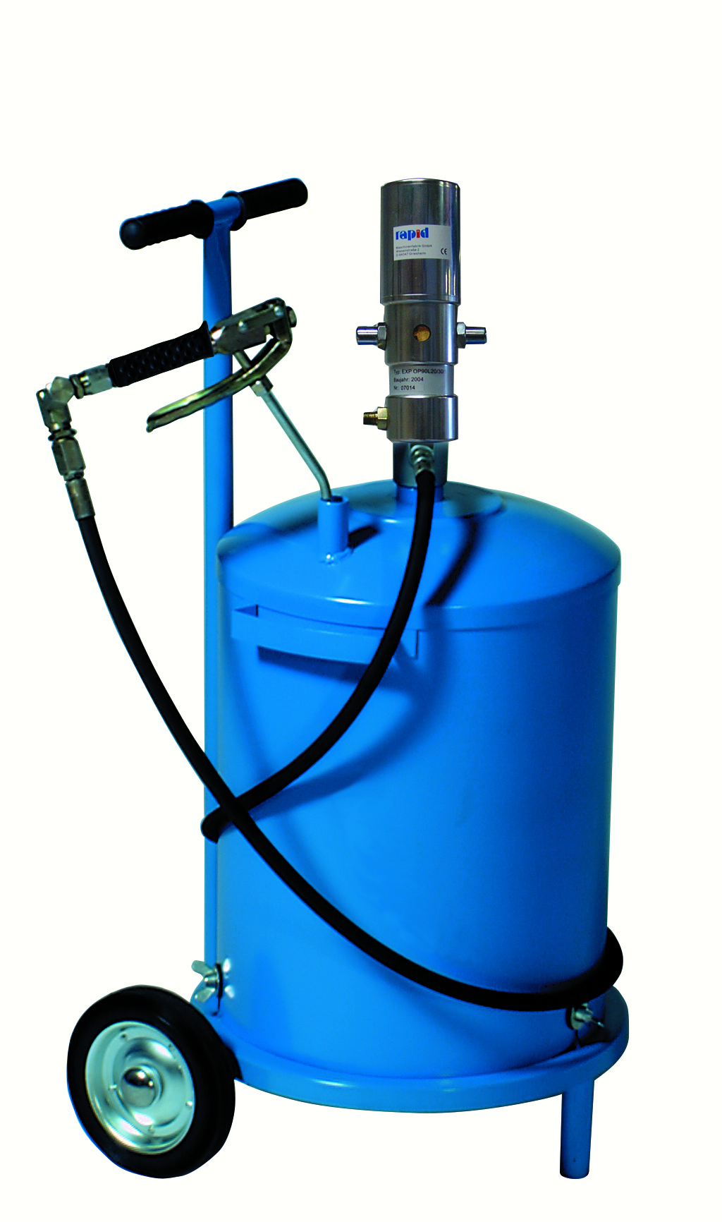 Abschmierger&amp;#228;t Modell 90 L 20/50 M, mit Schutzhaube