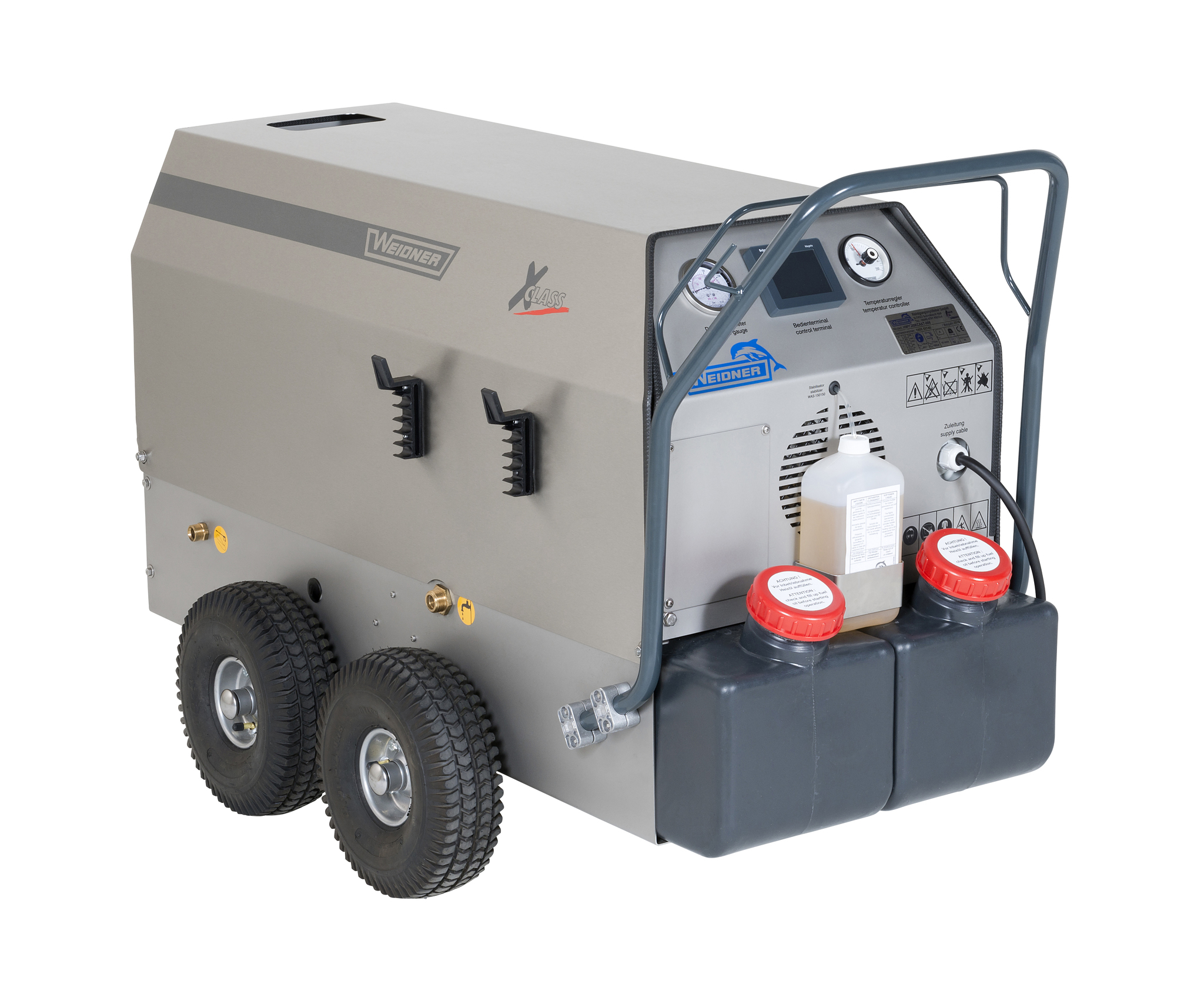 Hochdruckreiniger Waschb&amp;#228;r S3000 CAT-Pumpe, &amp;#246;lbeheizt, ES-Rahmen, SPS-Steuerung ohne Touchscreen