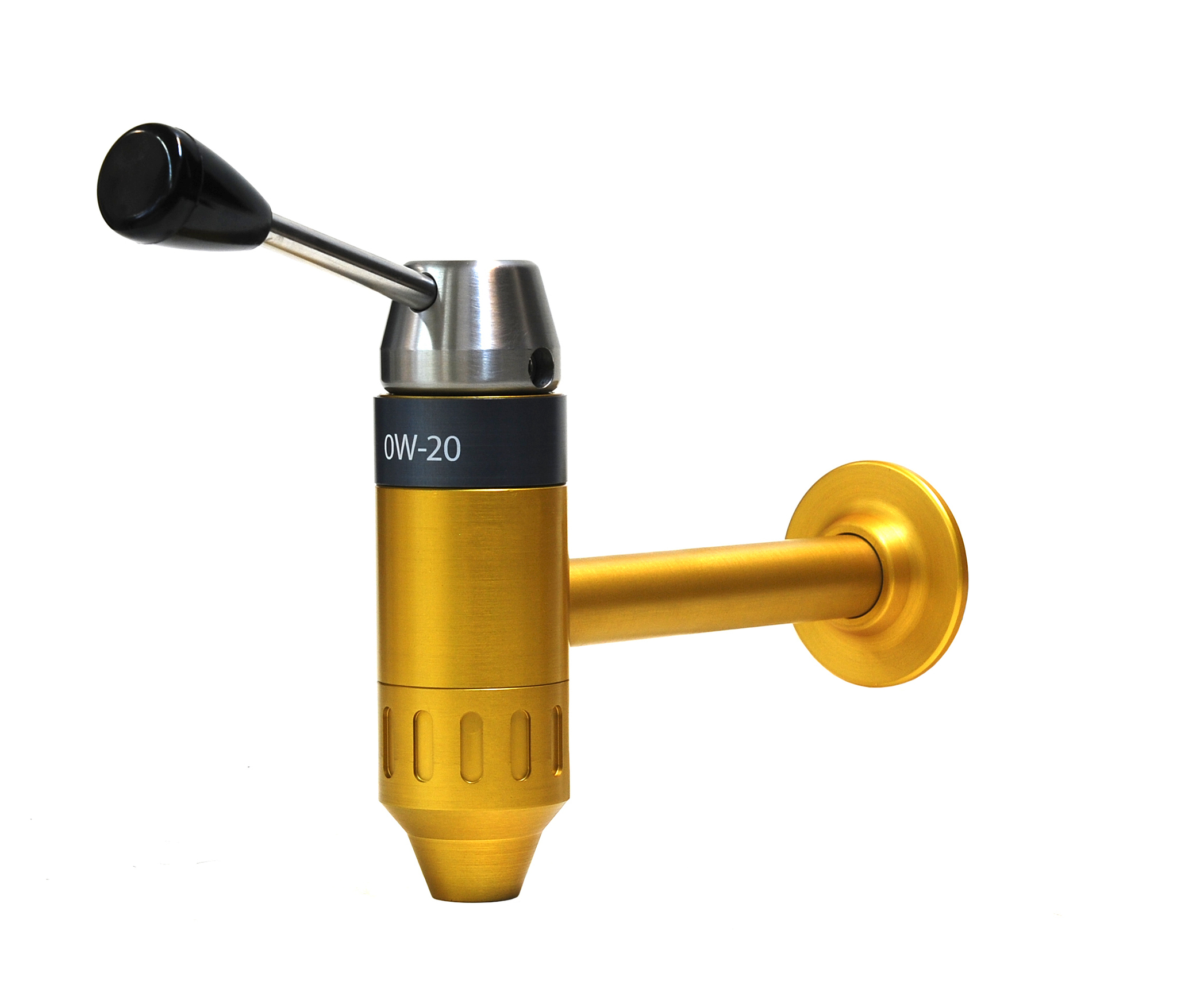 Druckoelbarhahn Odys in Alu eloxiert f&amp;#252;r Oel