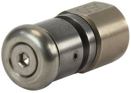 Minirotations-Rohrreinigungsdüse ST-49.3 mit Zugwirkung 1/8" IG, Ø = 12 mm, D 05