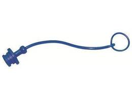 Hydraulik Staubschutzstecker blau, zu 3/8" Schnellverschluss-Kupplung, BG 2